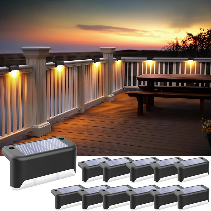 Product Instruction Manual Showing Setup Steps for Solar Fence Light