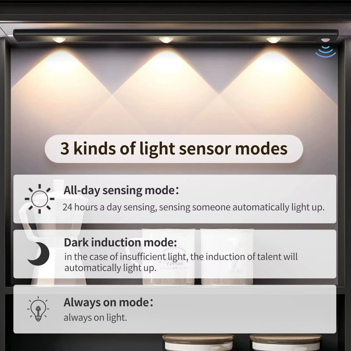 USB rechargeable wireless night lamp installation guide